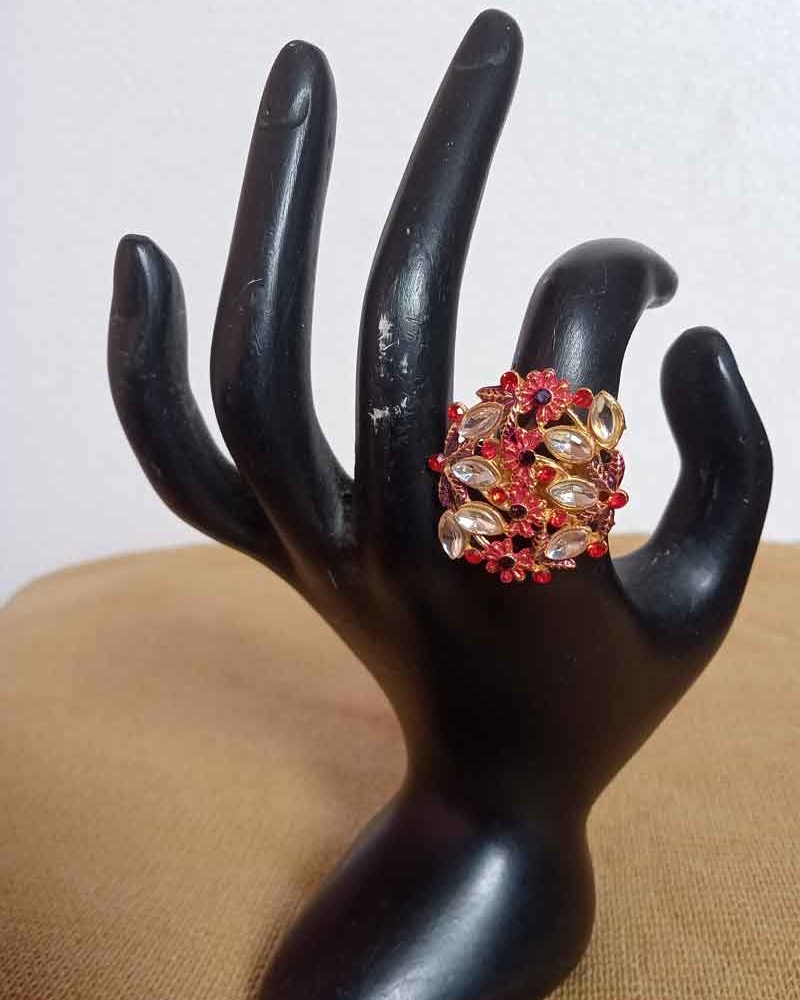 Multi Floral Ring