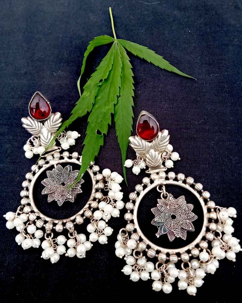 polki earrings