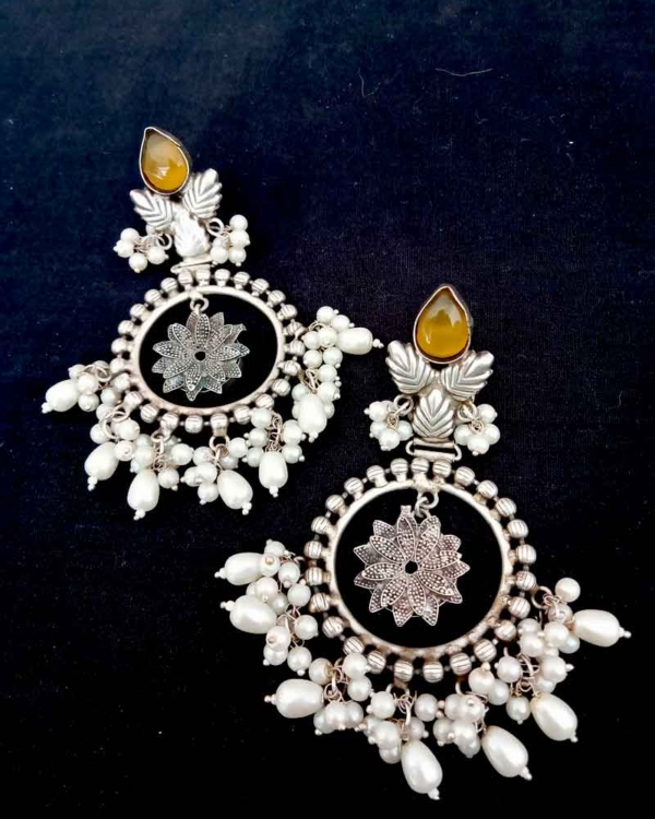 polki earrings